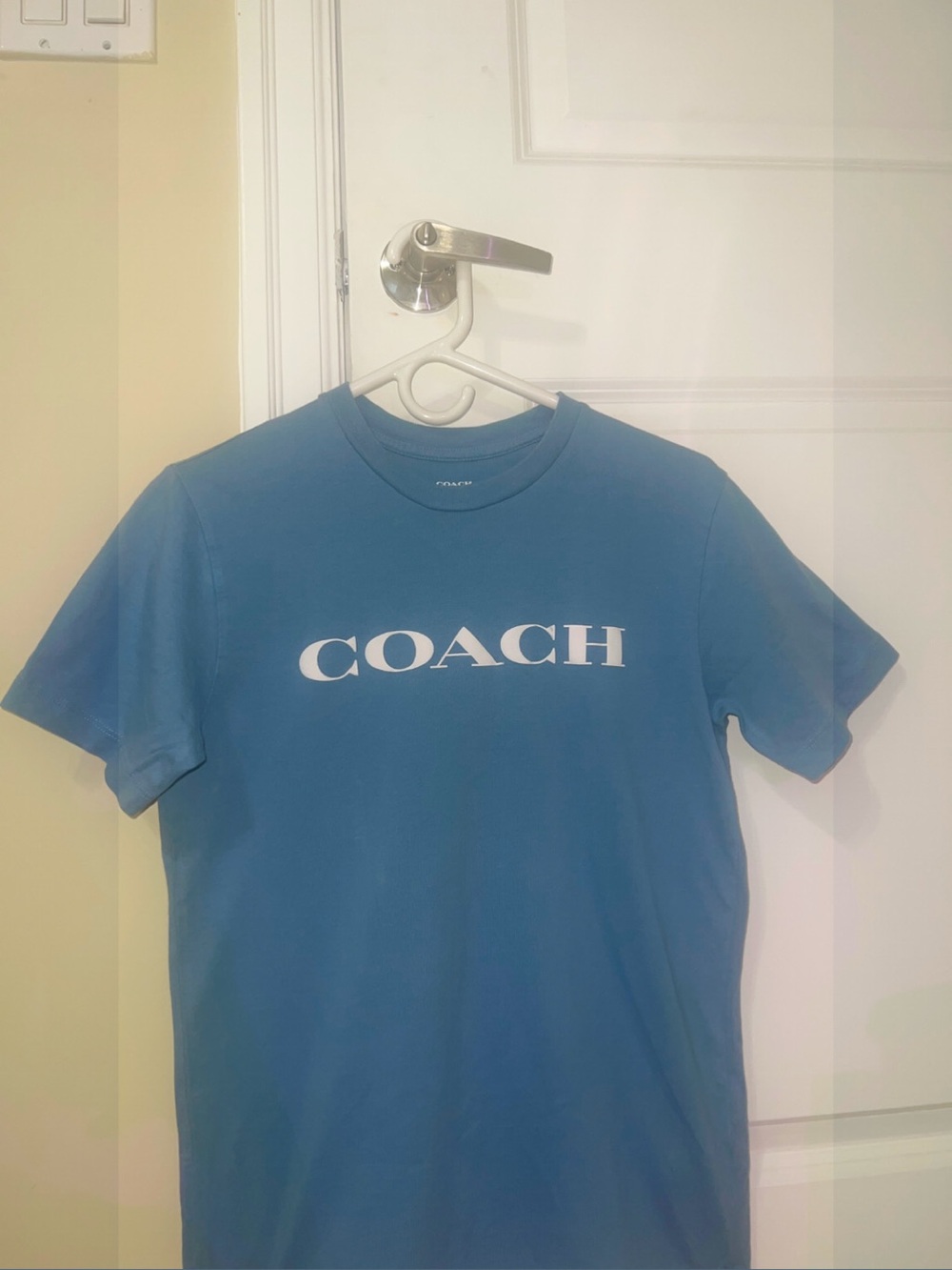 COACH and BALMAIN Short-Sleeve Logo Tee